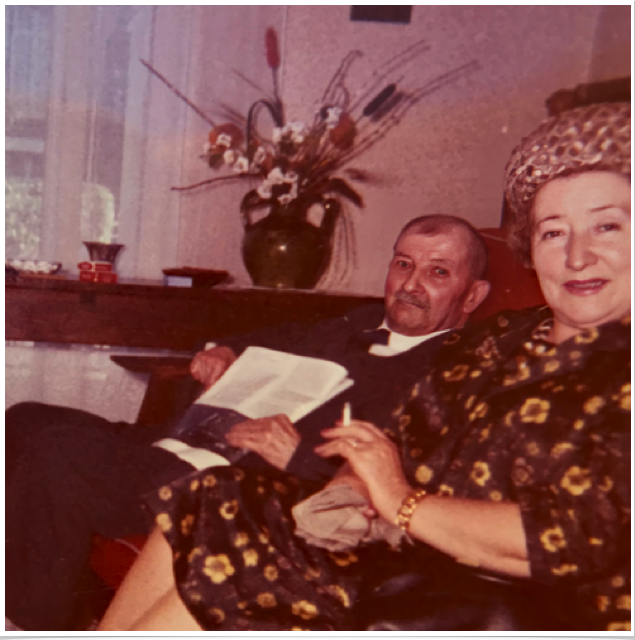 Edgard BOUCAUD et Lucienne LEMOINE (Nilou)